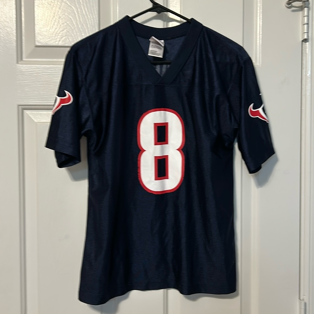 NFL Houston Texans Carr #8 Jersey Football Size youth large (14-16)